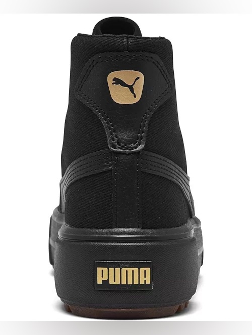 PUMA WOMEN’S KAIA HI TOP PLATFORM SNEAKERS – BLACK SIZE 9.5 (NEW WITH TAGS) B9 - Picture 5 of 8